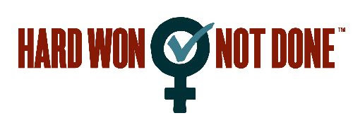 Hard Won Not Done logo