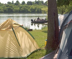 Rock Creek State Park tent camping