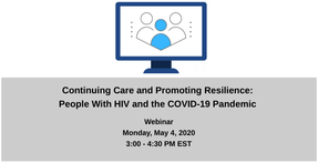 Community Webinar: Continuing Care and Promoting Resilience