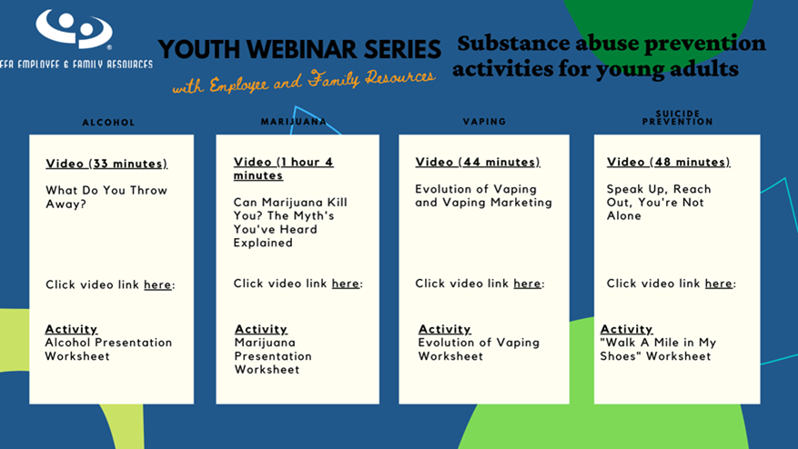 Free Youth Webinar Series