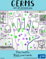 Germs are all around you