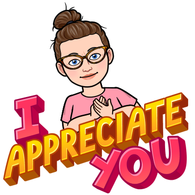 emoji of a white woman saying "i'm so grateful"