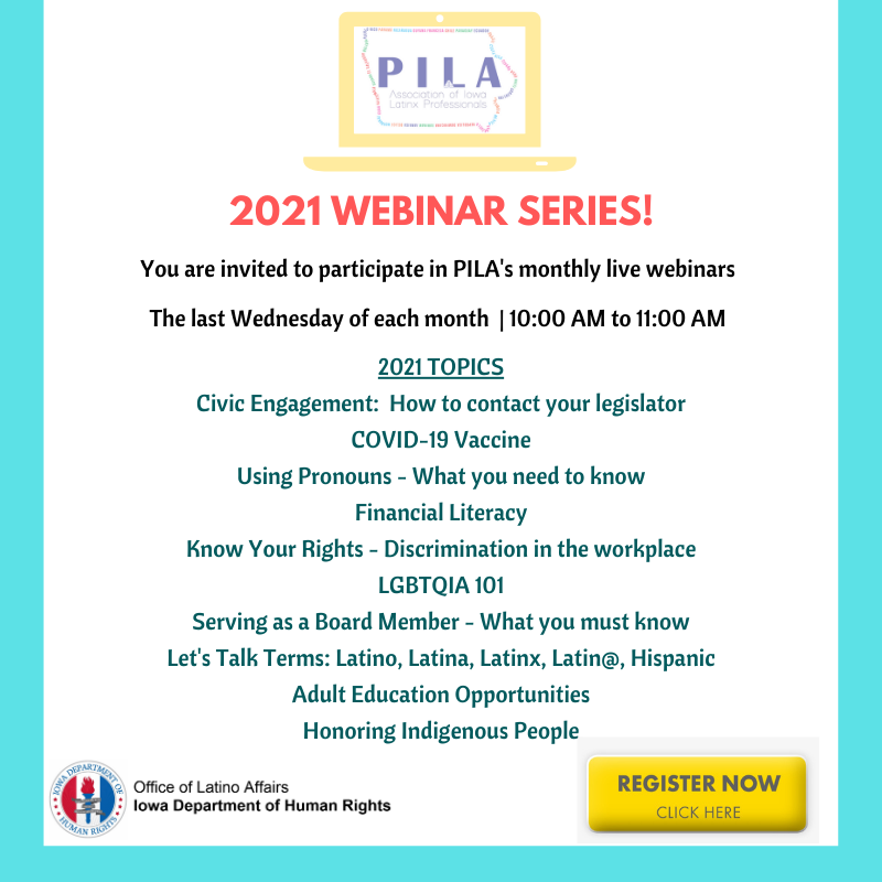 PILA Webinars