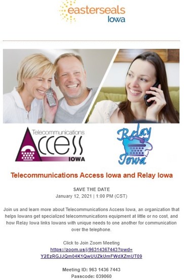 Creating Accessible Materials & Telecommunications Event