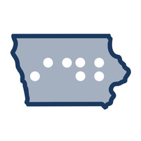 Iowa Department for the Blind Logo