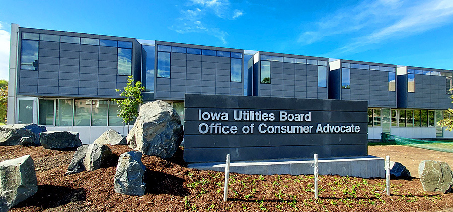 New Iowa Utilities Board signage project complete 