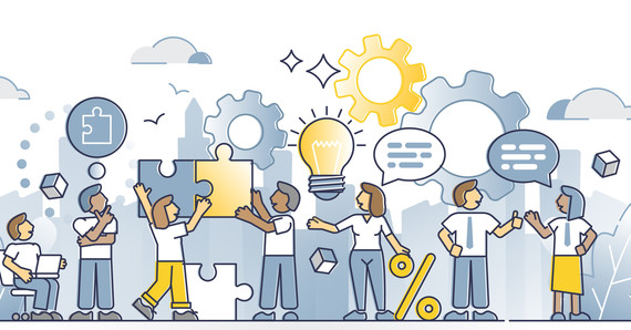 Biz Engagement puzzle pieces