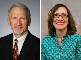 John Lawrence and Constance Beecher Headshots