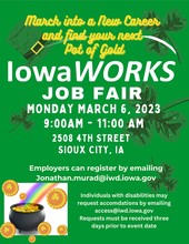 Sioux City IowaWorks job fair