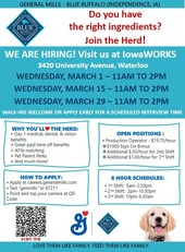 blue recruiting event