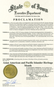 AAPI Heritage Proclamation