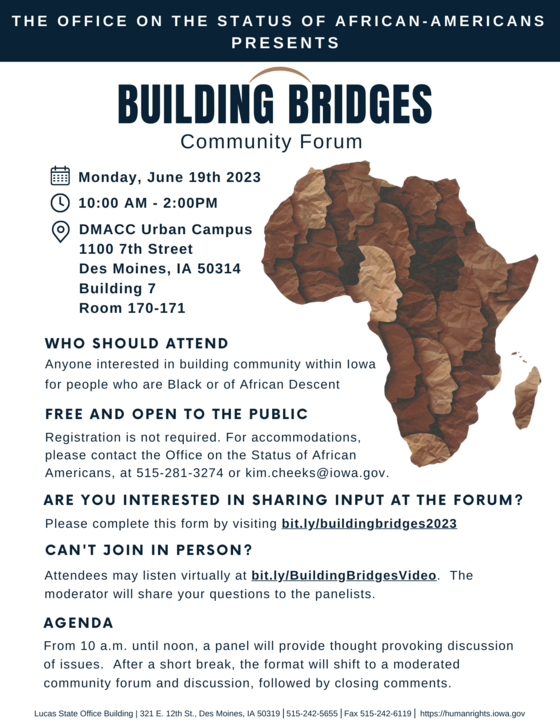 building bridges final flyer
