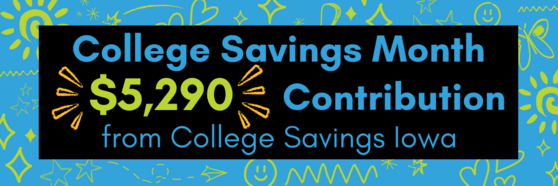 College Savings Iowa Banner