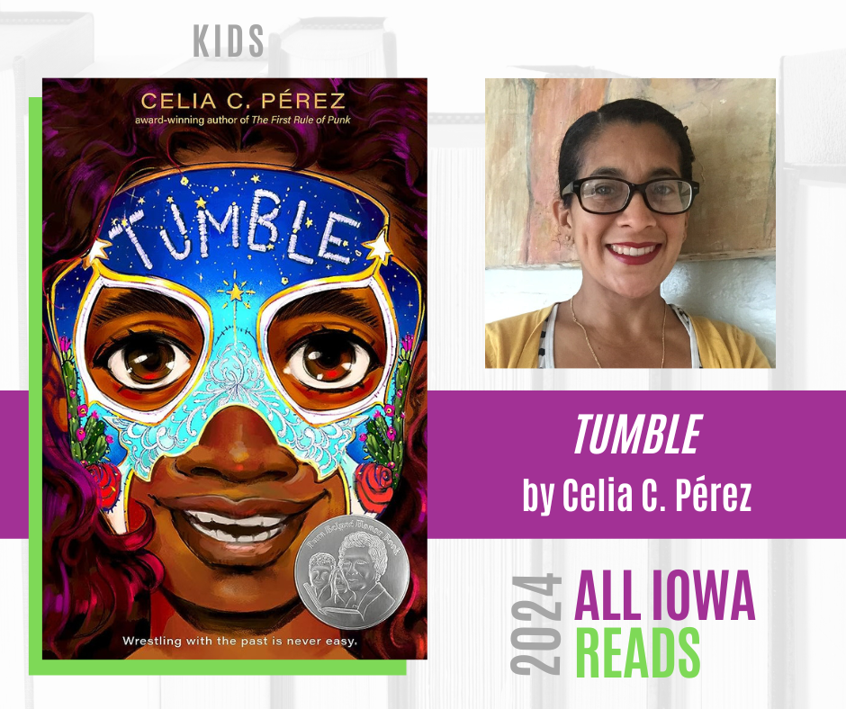 2024 Kids All Iowa Reads Tumble Graphic