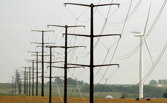 Iowa electric transmission lines