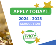 SYBAC "applications open" banner