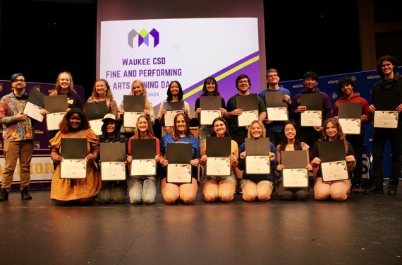 Waukee students who will major/minor in fine or performing arts. 