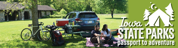 Iowa State Park Passport Banner