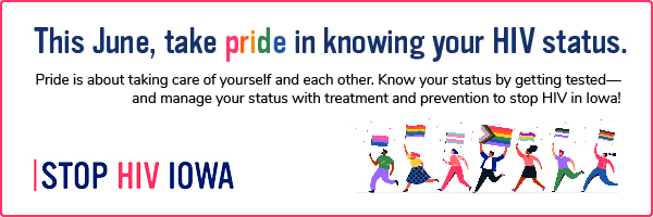 This June, take pride in knowing your HIV status.