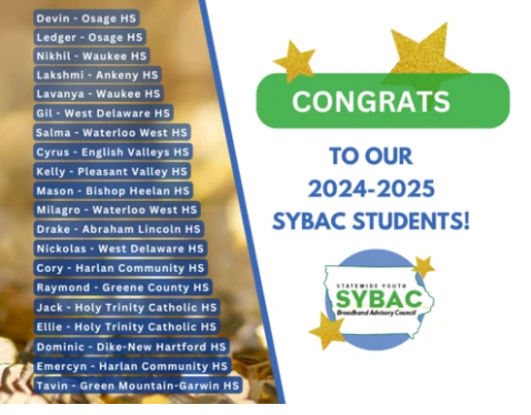 SYBAC High School students