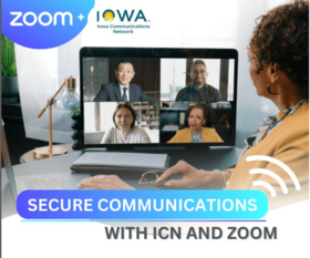 Zoom communications with ICN