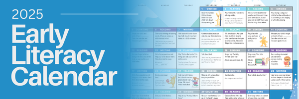 Early Literacy Calendar