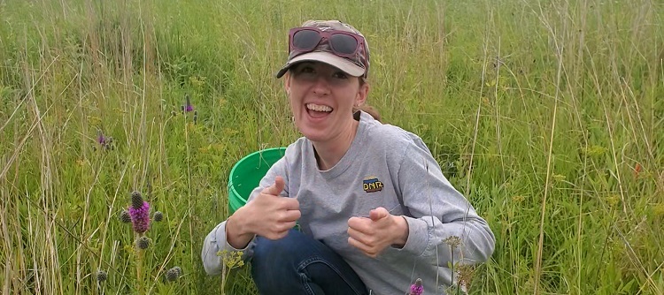 DNR prairie resource staff in the field