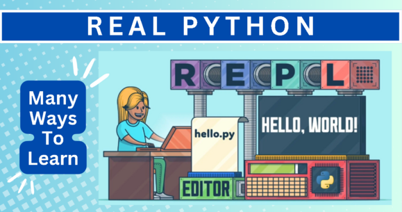 Real Python Website Free Resource Banner