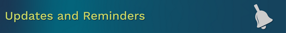 DOE_Updates and Reminders