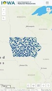 Iowa DNR mobile-friendly fishing atlas