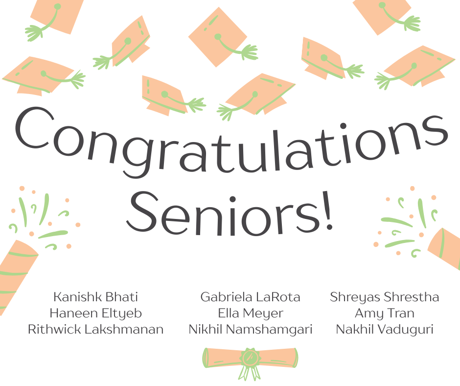 Congratulations to our Iowa STEM Youth Ambassador seniors!
