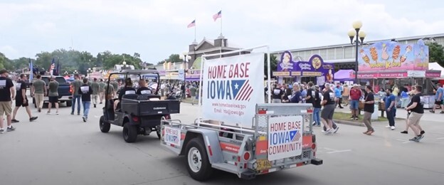 HBI walks in parade at state fair