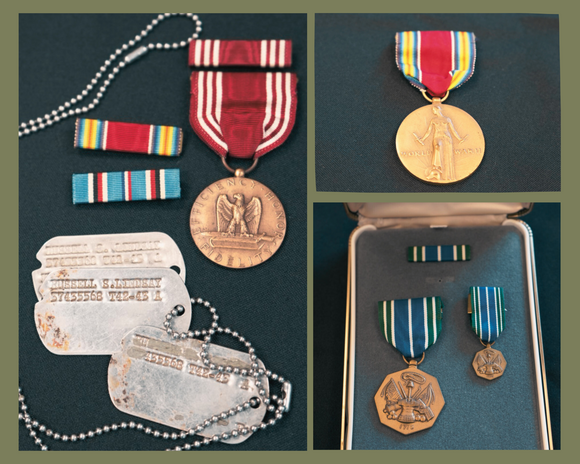 War medals found in safe deposit boxes 