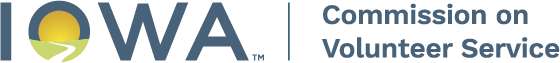 Iowa Commission on Volunteer Service Logo