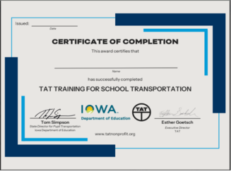 TAT Certificate