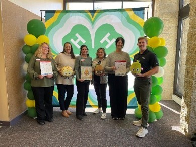 ITC staff at a 4H foundation event 
