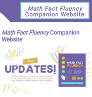 Fact Fluency