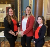 NEICAC’s FaDSS Team, FaDSS Specialist Paula Duff, FaDSS Coordinator Nichole Griese, FaDSS Specialist Brooke Fay