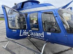 The LifeGuard exhibited at a recent STEM festival in SE Iowa