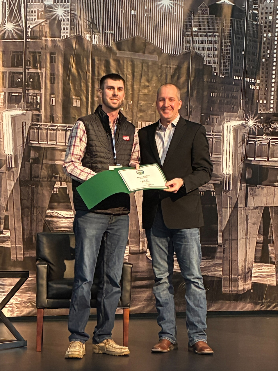 Secretary Naig and Stutsmans