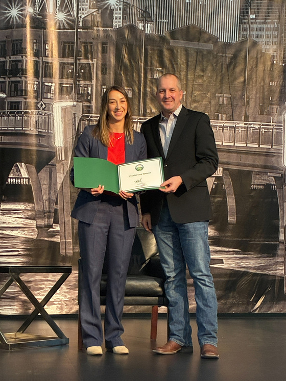 Secretary Naig and Premier Crop Systems