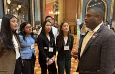 Youth Ambassadors at STEM Day at the Capitol