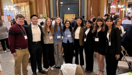 Youth Ambassadors at STEM Day at the Capitol