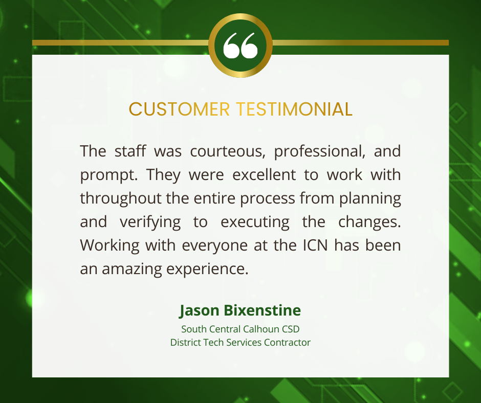 ICN Customer Testimonial