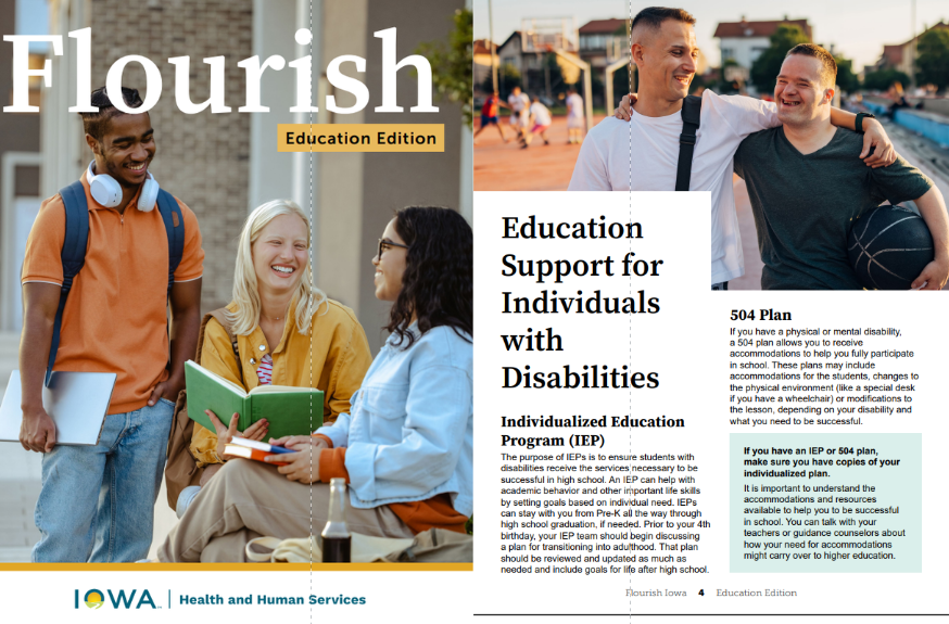 Picture showing the contents of Flourish Magazines