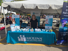 Molina Volunteers at Kick-Off event