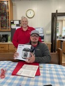 Wellpoint member receiving gift 