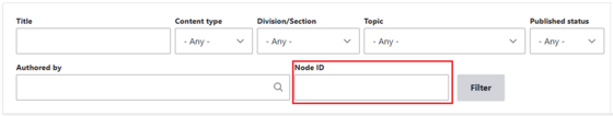 Search by node