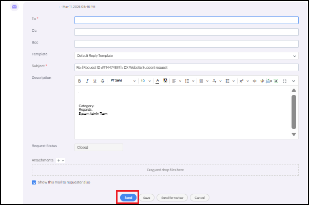 servicedesk plus bottom