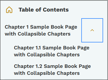 book chapter open